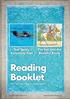 Sea Spray Swimming Pool. The Fox and the Boastful Brave. Reading Booklet key stage 1 English reading booklet