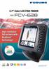 5.7 Color LCD FISH FINDER