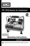 PC 1010 Electric Air Compressor