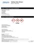Safety Data Sheet Boron Trifluoride