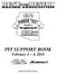 PIT SUPPORT BOOK February 1 ~ 4, 2018