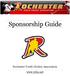 Sponsorship Guide. Rochester Youth Hockey Association