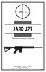 JARD J71. JARD, Inc. Operators Instruction Manual