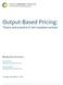 Output-Based Pricing: