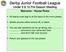 Derby Junior Football League Under 9 & 10 Pre-Season Meeting
