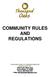 COMMUNITY RULES AND REGULATIONS