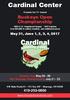 Cardinal Center. Presents Our 11 th Annual. Buckeye Open Championship