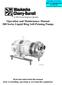 Operation and Maintenance Manual 200 Series Liquid Ring Self-Priming Pumps