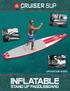 Inflatable Stand Up Paddle Board Manual