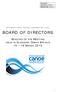 BOARD OF DIRECTORS MINUTES OF THE MEETING HELD IN GLASGOW, GREAT BRITAIN MARCH 2013 INTERNATIONAL CANOE FEDERATION (ICF)