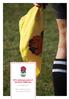 RFU national panel of Assistant Referees. Best working practice and code of conduct