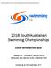 2018 South Australian Swimming Championships