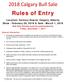 2018 Calgary Bull Sale Rules of Entry