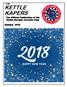T HE KETTLE KAPERS. The Official Publication of the Kettle Moraine Corvette Club. January 2018