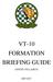 VT-10 FORMATION BRIEFING GUIDE (NFOTS SYLLABUS)