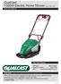 Qualcast 1500W Electric Hover Mower (Model: MEH1533)