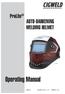 ProLite AUTO-DARKENING WELDING HELMET. Art # A Operating Manual. Revision: AA Issue Date: September 5, 2014 Manual No.