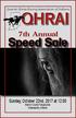 QHRAI. Speed Sale. 7th Annual. Sunday, October 22nd, 2017 at 12:00. Quarter Horse Racing Association of Indiana