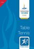 ENG.  Table Tennis TECHNICAL MANUAL