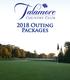 2018 Outing Packages
