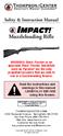 Safety & Instruction Manual. Muzzleloading Rifle