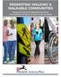 PROMOTING WALKING & WALKABLE COMMUNITIES CROSS-SECTOR RECOMMENDATIONS FROM THE NATIONAL PHYSICAL ACTIVITY PLAN ALLIANCE