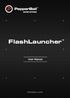 FlashLauncher. User Manual PEPPERBALL.COM