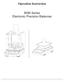 Operation Instruction. BSM Series Electronic Precision Balances