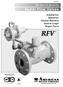 Radial Flow Valves. Installation Operation Control Manifold Control Loops Repair Parts. ANSI Class 150, 300 and 600 IM