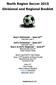 North Region Soccer 2015 Divisional and Regional Booklet