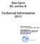 Sea Gyro SG series K. Technical Information 2011