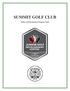 SUMMIT GOLF CLUB Junior Golf Development Program Guide