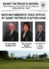Official Newsletter of Saint Patrick Golf Club, Downpatrick. APRIL 2016 Vol 1 No 2 NEW INCUMBENTS TAKE OFFICE AT SAINT PATRICK S AFTER AGM