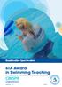 STA Award in Swimming Teaching