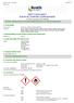 SAFETY DATA SHEET BOSTIK ALL PURPOSE CLEAR ADHESIVE