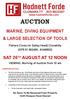 AUCTION MARINE, DIVING EQUIPMENT & LARGE SELECTION OF TOOLS. Fishers Cross (nr Galley Head) Clonakilty (GPS , )