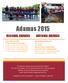 Adamas 2015 FAIRMONT STATE UNIVERSITY ASCE STUDENT CHAPTER