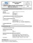 SAFETY DATA SHEET Revised edition no : 0 SDS/MSDS Date : 8 / 9 / 2012