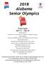 2018 Alabama Senior Olympics