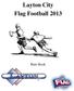Layton City Flag Football Rule Book