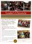 Leader s Chronicle. Spirit Week 2014 Reviews Read up on SGA s Shopping Cart Parade Winners, CAB Pep- Rally and the new Mr. & Ms.