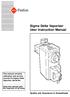 Sigma Delta Vaporizer User Instruction Manual