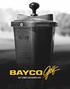 CONTENTS. - The Bayco Golf Team NEW PRODUCTS