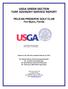 USGA GREEN SECTION TURF ADVISORY SERVICE REPORT