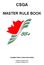 CSGA MASTER RULE BOOK. Canadian Senior Games Association