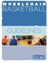 BASKETBALL GUIDELINES