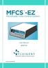 User Manual MFCS TM -EZ