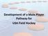 Development of a Male Player Pathway for USA Field Hockey