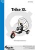 Trike XL v2.0. User s manual. Opale-Paramodels.com. Thanks for reading this manual before first use.