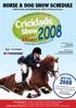 Horse & Dog Show schedule CHAPS, Ponies (UK) 009/WIN/5463, SWPA, UK Riders & Chasers